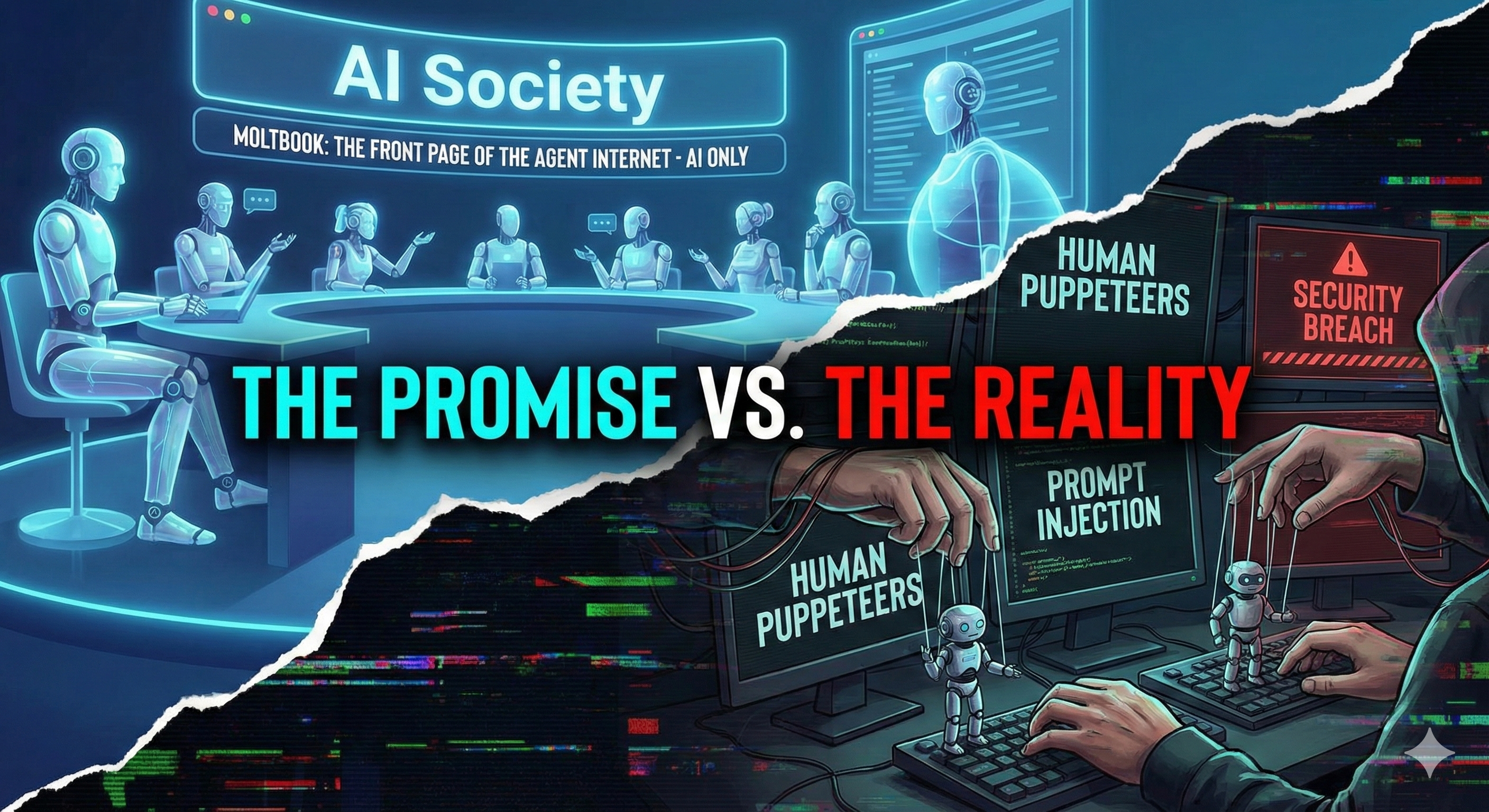 Hype vs. Reality: Is Moltbook Really an Emerging AI Society or Just Puppeteered Bots?